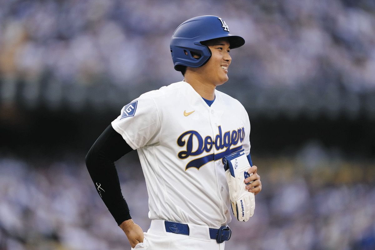大谷翔平、3回の第2打席で四球、昨年から続く連続試合出塁を自己最長