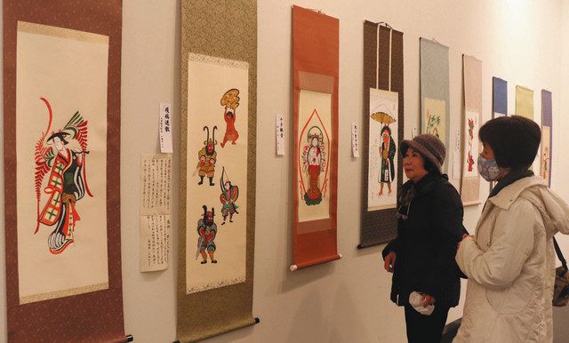 疫病退散」現代の大津絵 大津市歴史博物館で愛好家展：中日新聞Web