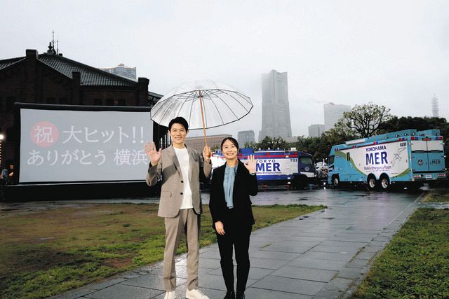 鈴木亮平、劇場版「TOKYO MER」舞台の横浜凱旋 「子どもから『喜多見チーフ』って呼んでもらえた」:中日スポーツ・東京中日スポーツ