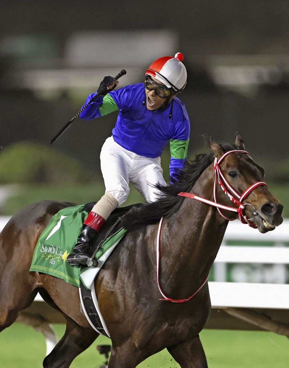 ◇2月、サウジカップで優勝したパンサラッサ【写真】：中日スポーツ