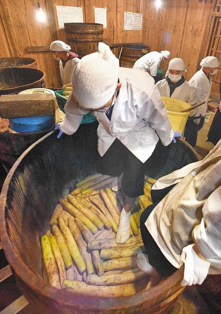 ぎゅうぎゅう 来年のたくあん 日刊県民福井web