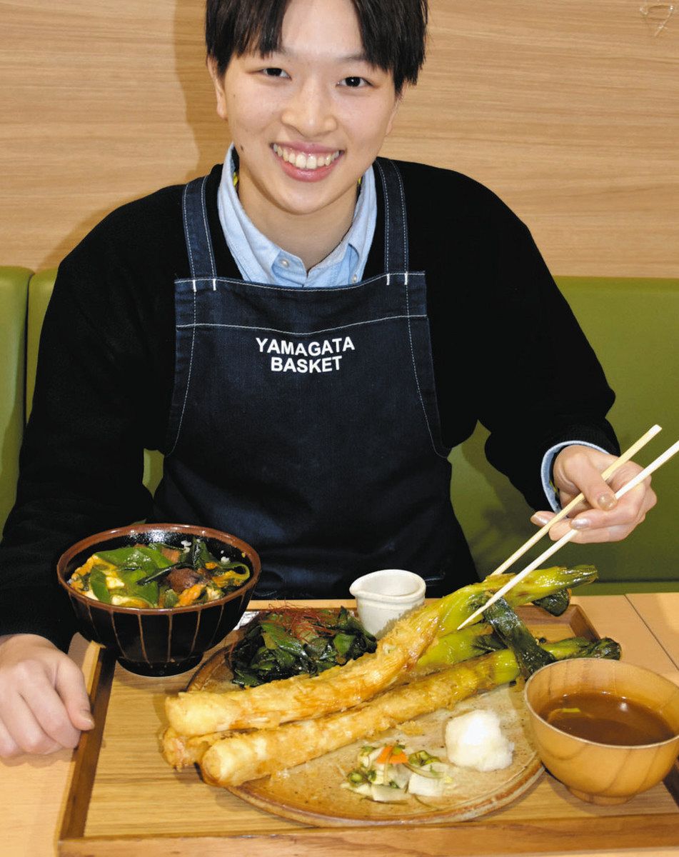 大ぶりネギがどさっと3本 山県ばすけっとで期間限定メニュー「鴨丼
