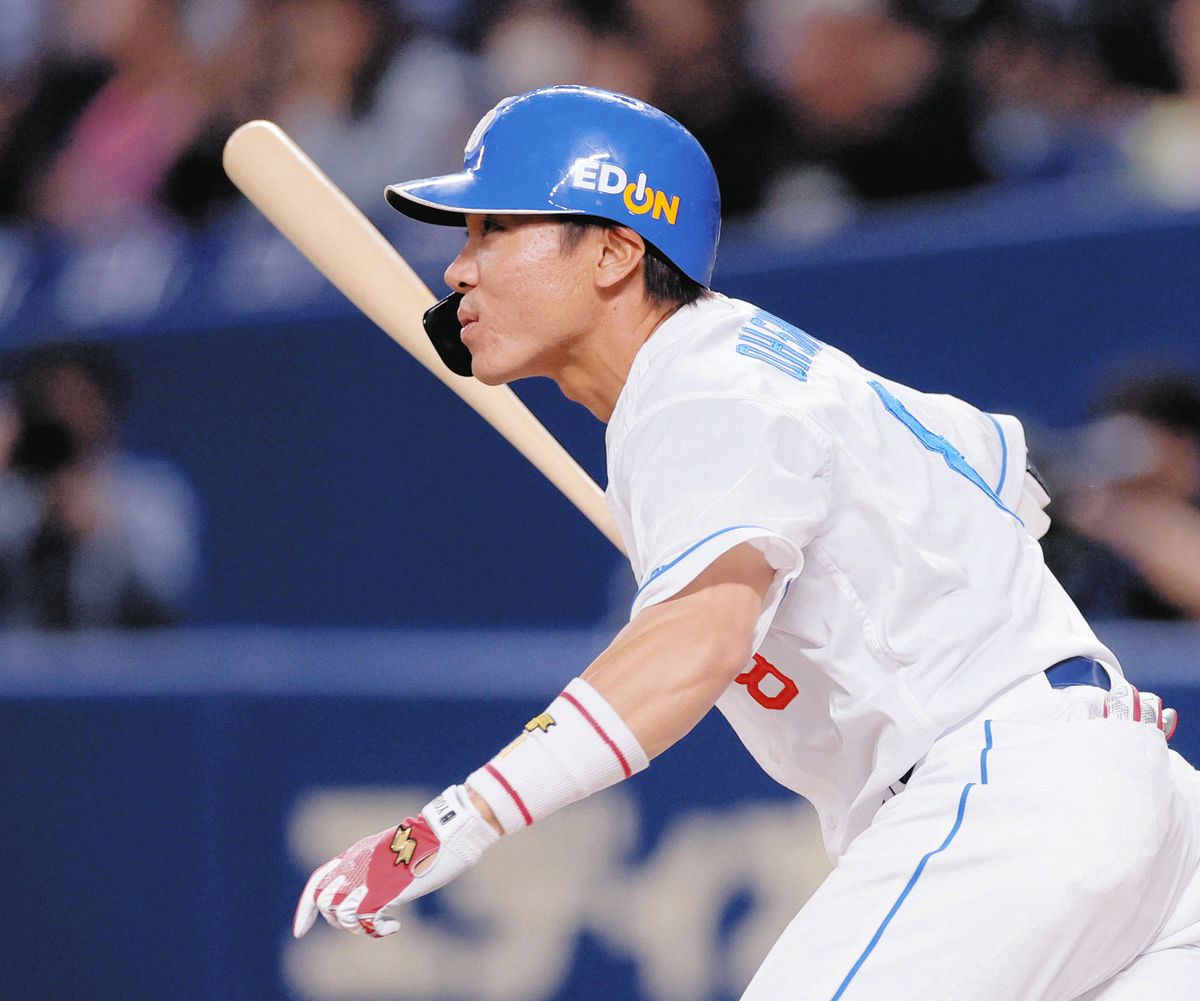 中日・大島洋平、『荒木超え』通算2046安打にネットお祭り騒ぎ「天才