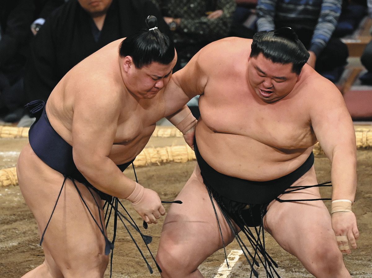 大相撲】草野から改名・義ノ富士、大関経験者・正代を撃破 大谷翔平の