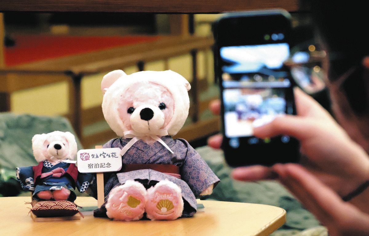 小さな浴衣や着物、実はぬいぐるみ用なんです 「ぬい活」ブーム、宿泊 