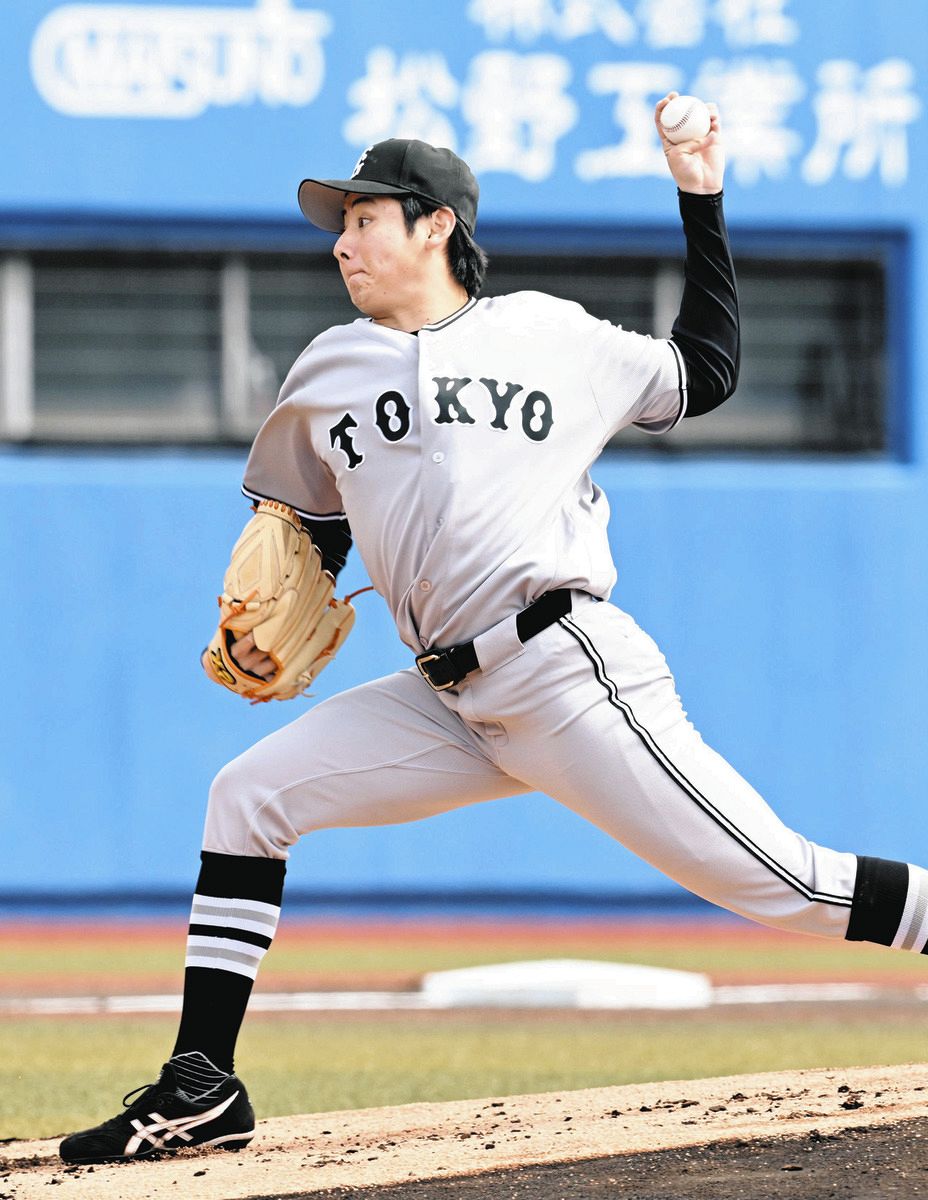 巨人ドラ1・竹丸和幸、開幕ローテ大前進の5回無失点 最速151キロ、無