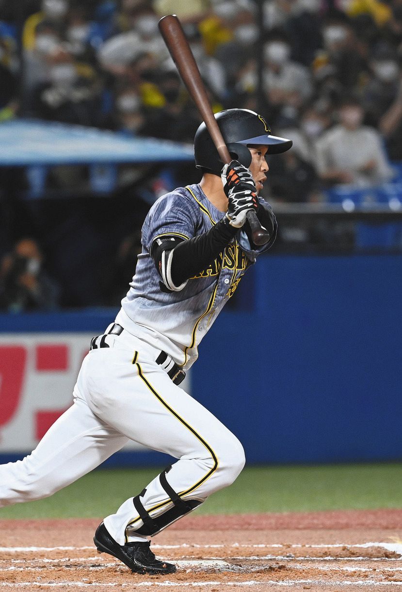 阪神 ラッキーボーイ島田でヤクルト撃破 うわぁ やってしまった 打球が 大きく跳ね決勝二塁打に 中日スポーツ 東京中日スポーツ 阪神 ラッキーボーイ島田でヤクルト撃破 うわぁ やってしまった 打球が 大きく跳ね決勝二塁打に 中日スポーツ 東京中日スポーツ