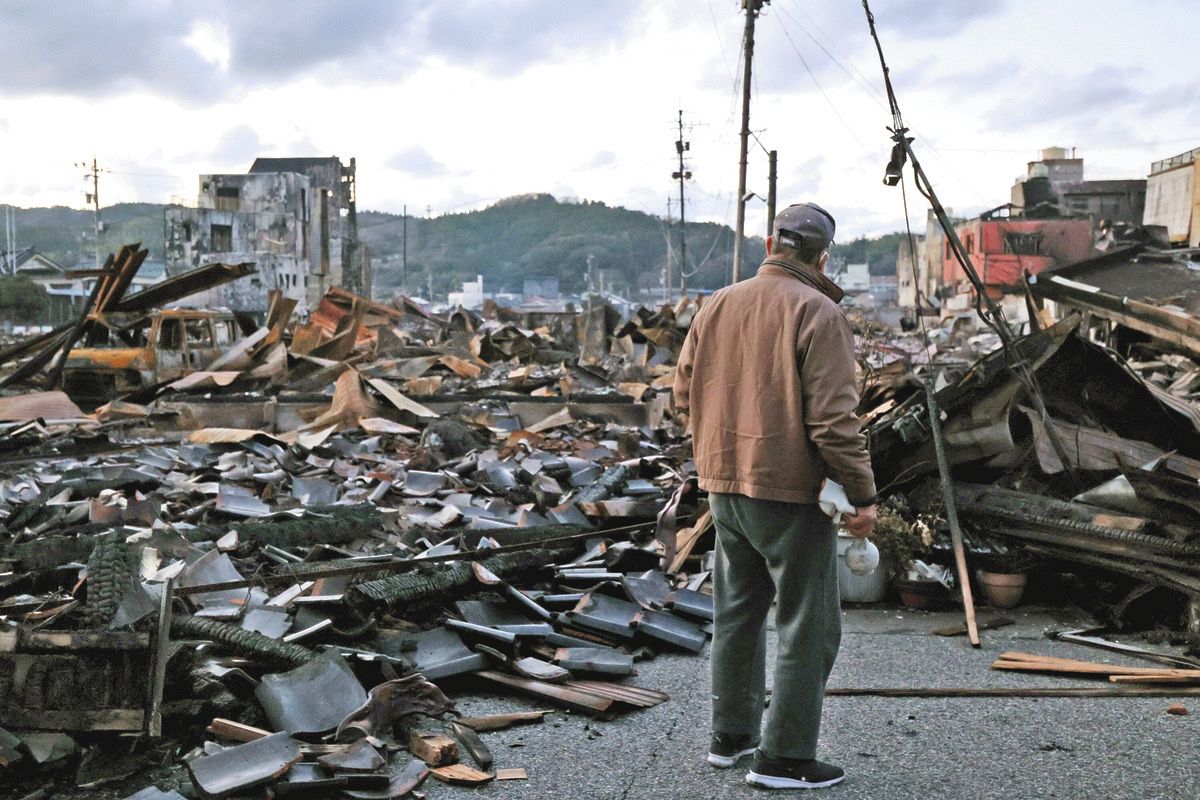 能登半島地震・動画ルポ】何もかもなくなった 変わり果てた「朝市通り