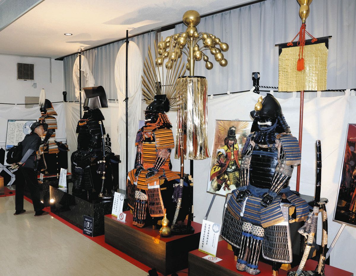 岐阜で大河ドラマの甲冑展開催中！