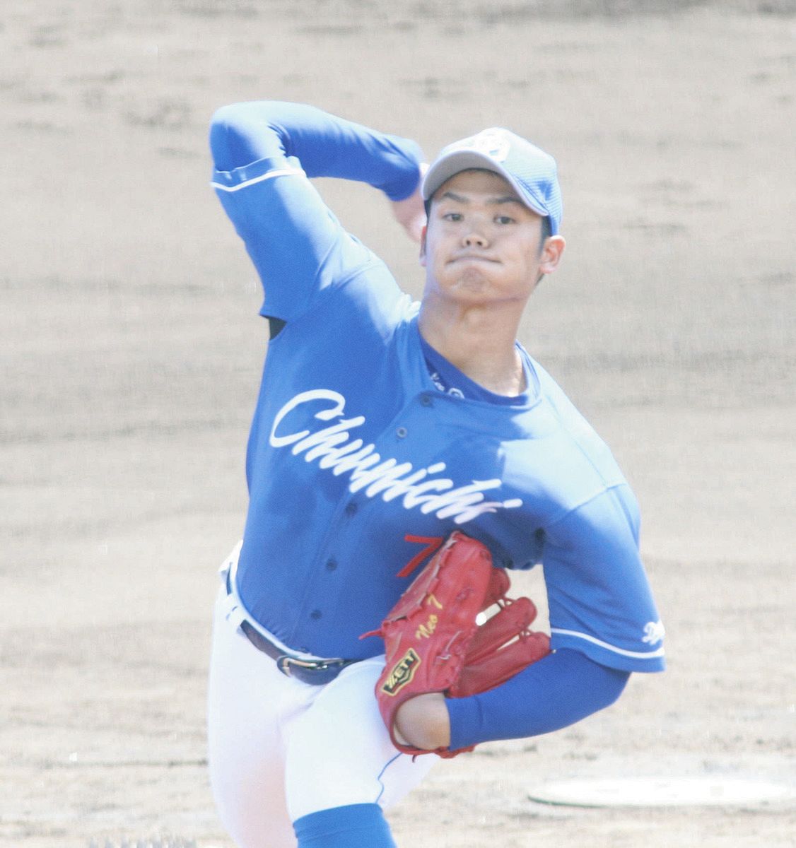 中日2軍】根尾昂、光見えた7イニング1失点 井上2軍監督