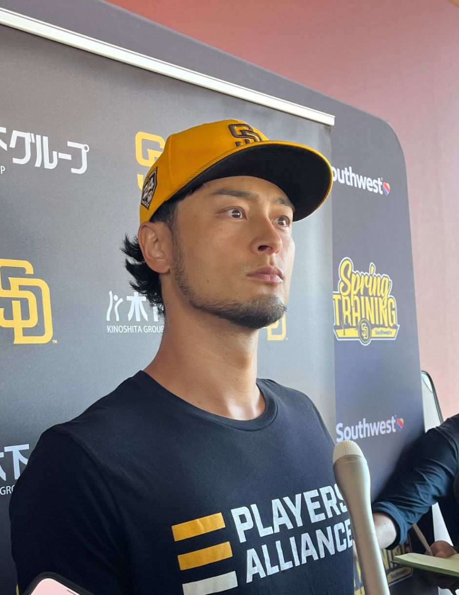 ダルビッシュ、4度目開幕投手「特別なこと。韓国開催での登板は楽しみ