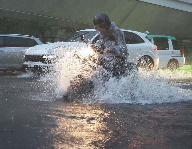 岐阜 美濃地方や愛知などで激しい雨 交通にも乱れ 中日新聞web