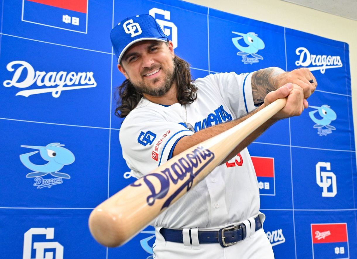 中日】マイケル・チェイビス、以前から来日を希望していた…「日本の