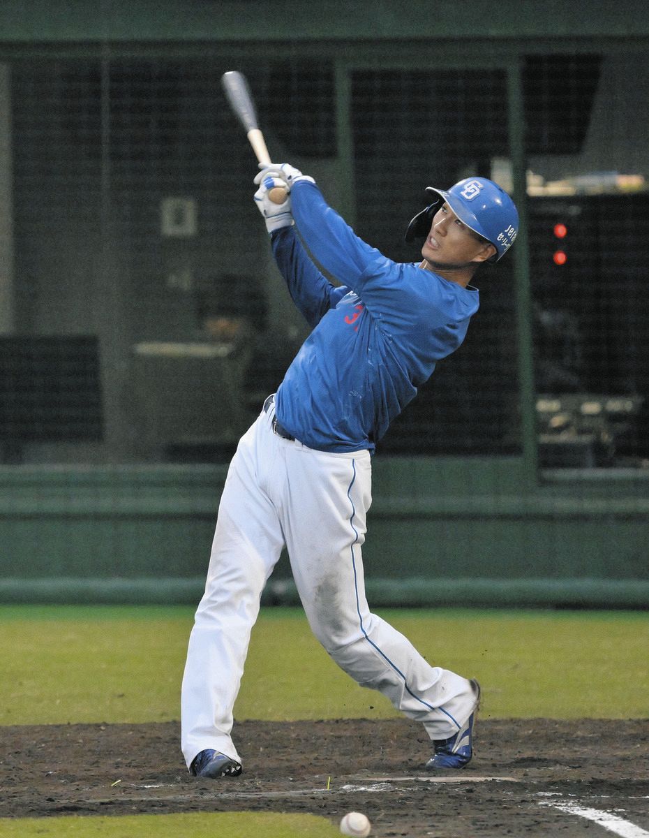 中日2軍】森駿太、オレも続く！球界代表する大砲は2年目でファーム日本