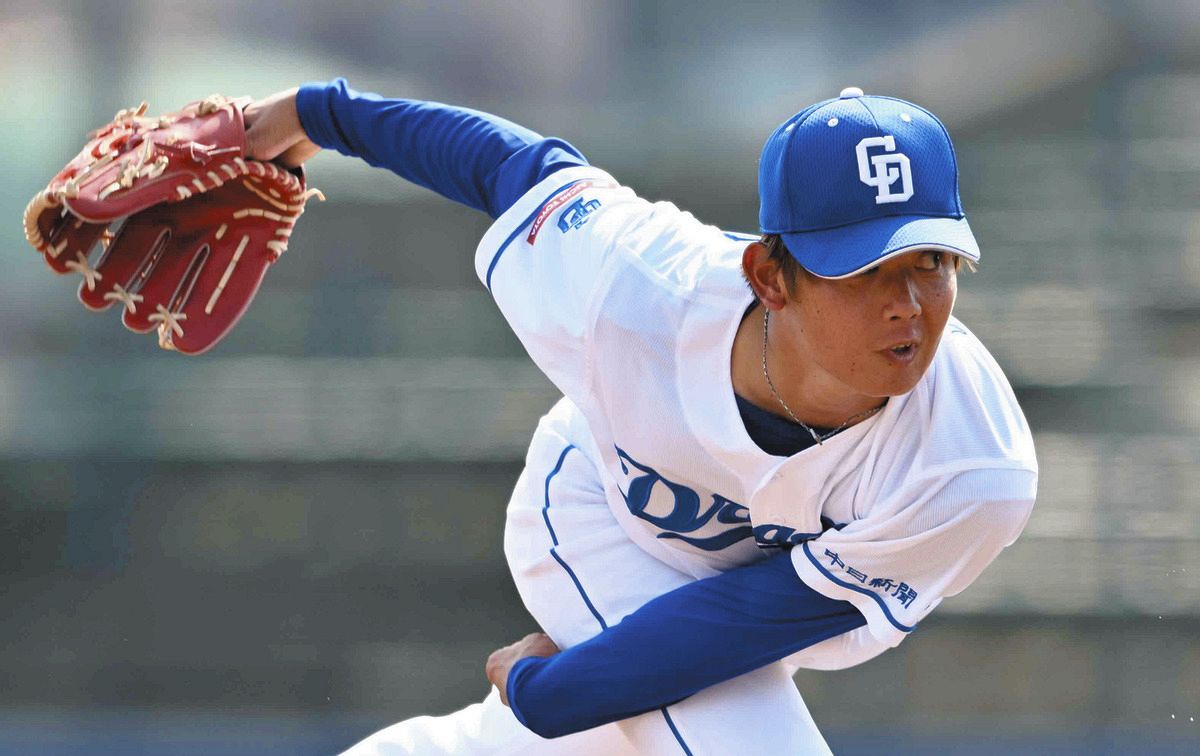 中日2軍】育成・岡田俊哉、今季最長の7イニング3安打2失点 ウ