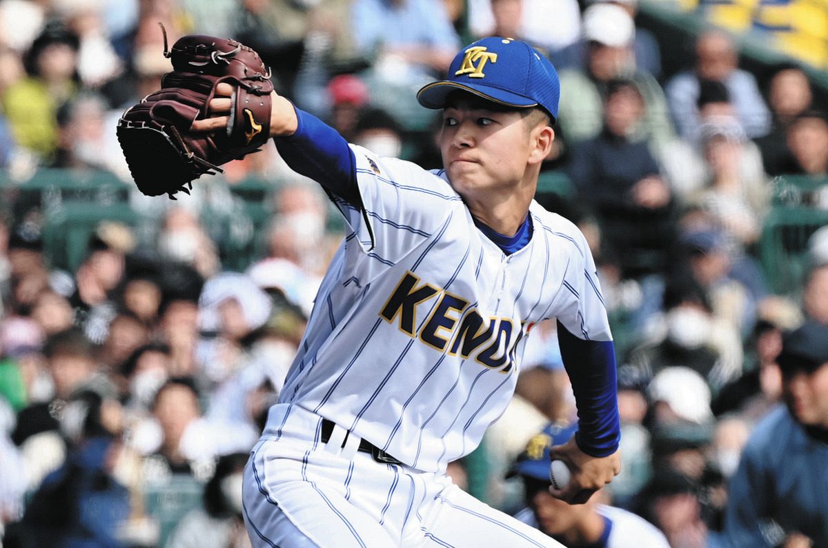 健大高崎・佐藤龍月、全5試合に登板 22イニング無失点に「自分が思って