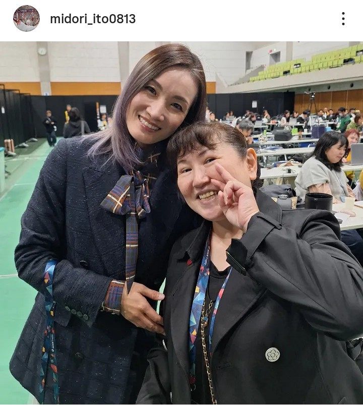◇伊藤みどりさん、「宝石のようなお二人」共演ショット【実際の投稿 ◇伊藤みどりさん、「宝石のようなお二人」共演ショット【実際の投稿