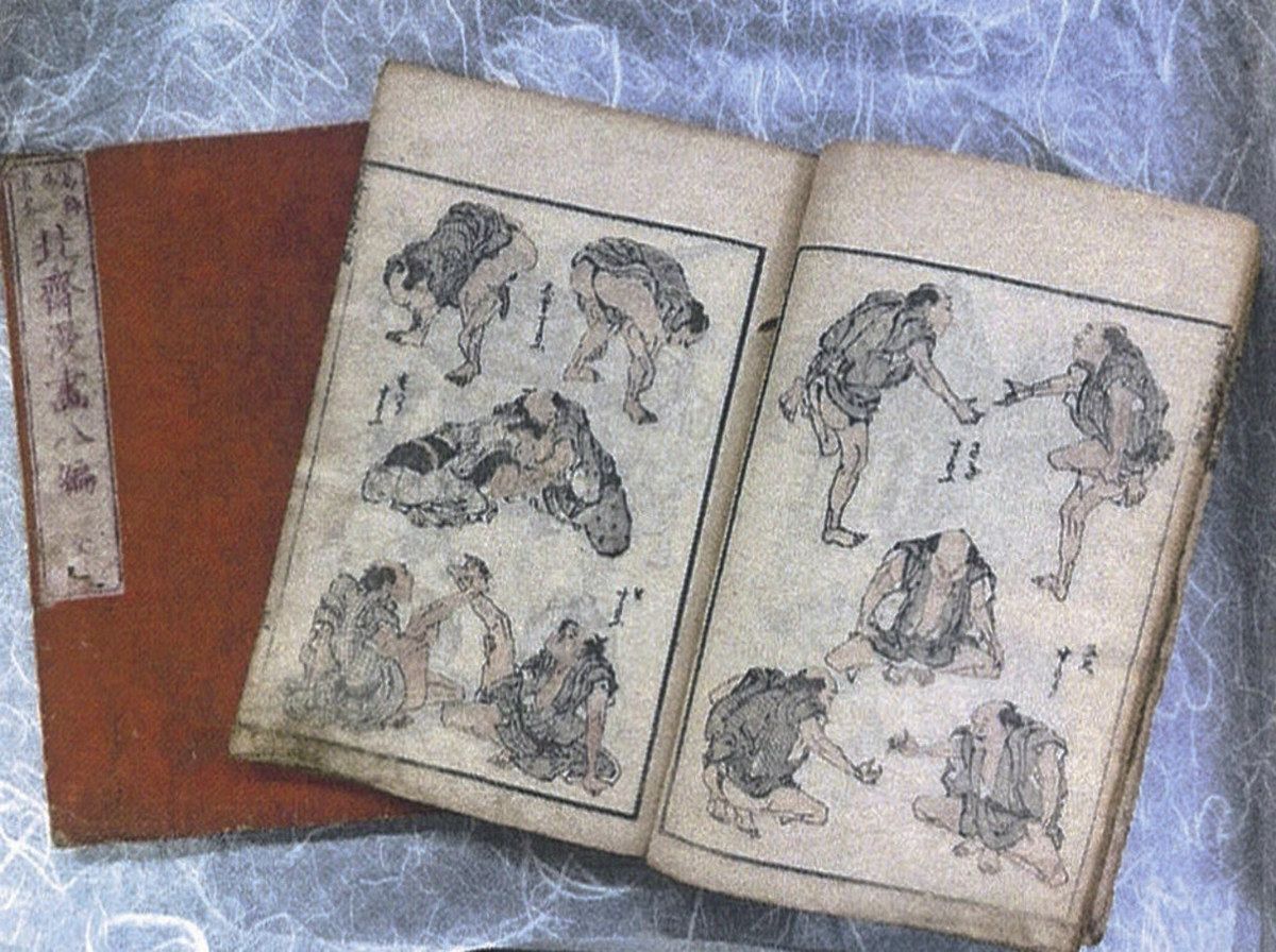 葛飾北斎画 絵本「東都名所図絵」 江戸版の越前和紙複製 全11点