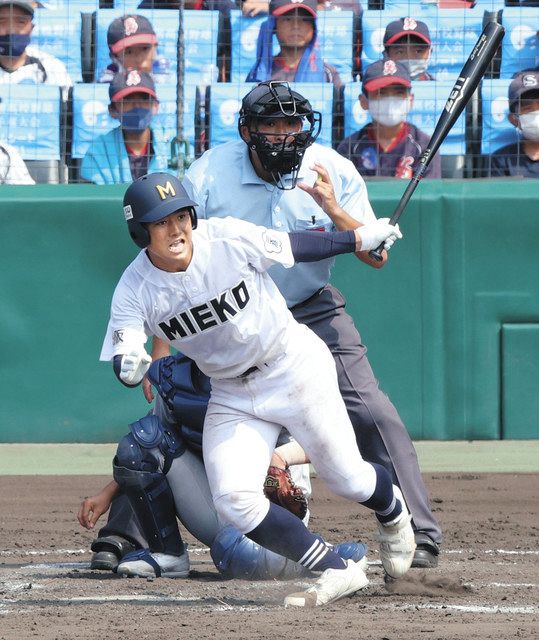 三重、粘りの野球及ばず 甲子園で強豪相手に接戦：中日新聞Web
