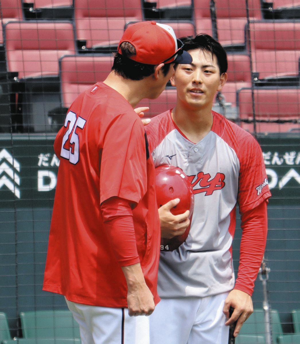 静岡大出身初のプロ野球支配下登録 文武二刀流 広島の星に：中日新聞