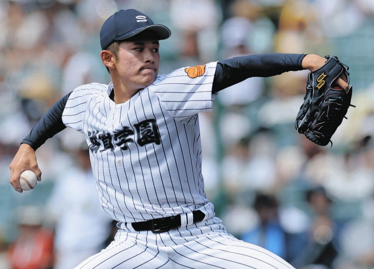 開幕試合に登場の滋賀学園、初戦突破 夏の甲子園、10－6で有田工破る