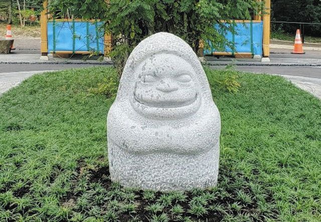 達磨 ダルマ 石 石像 - 彫刻/オブジェクト