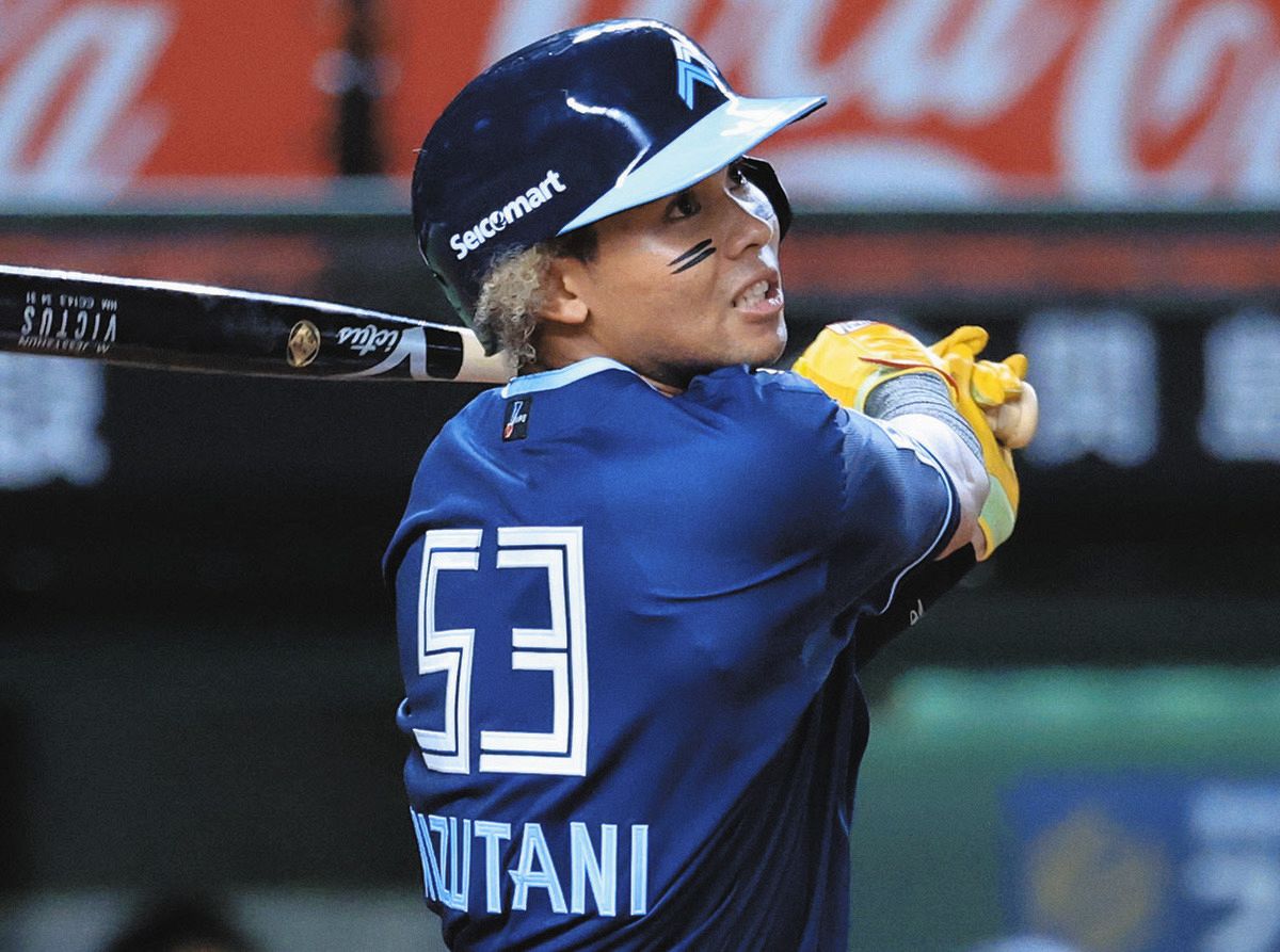 日本ハム・水谷瞬、自身初の2桁本塁打 両親と愛犬の観戦も力に「いい