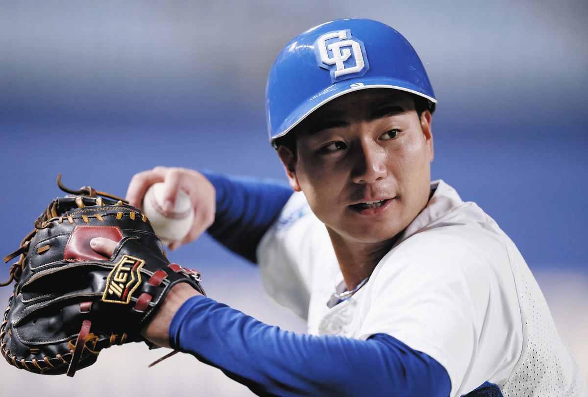 中日ドラゴンズ 石伊雄太選手 2025年昇竜ユニホーム第三弾 中日