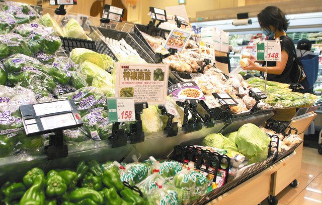 野菜高騰でスーパーが工夫 カット、冷凍…品ぞろえ充実：中日新聞しず …