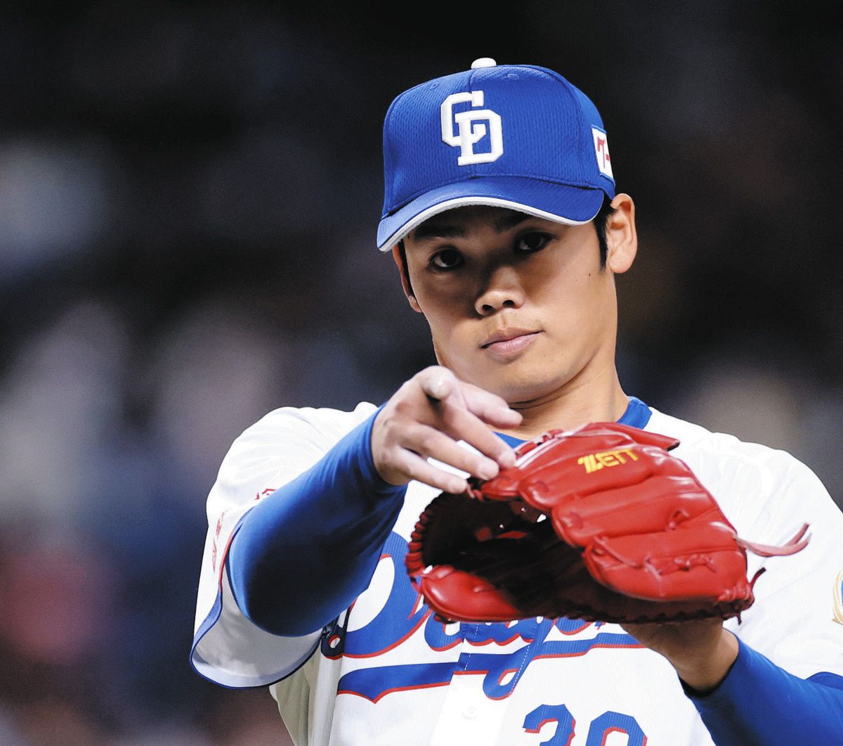 2番手で登板の中日・根尾昂、2回1失点 1イニング目は3アウト全て奪三振