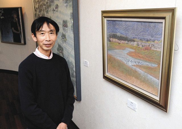 ＡＬＳに負けず、創作に専念　鈴鹿の岩田さん、初の個展