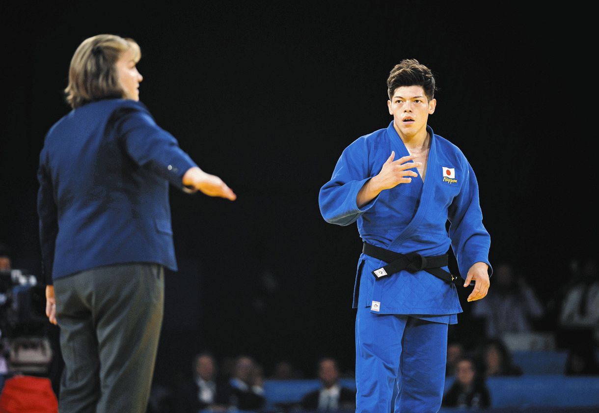 ◇村尾三四郎、女性審判の判定にぶ然【写真複数】：中日スポーツ・東京