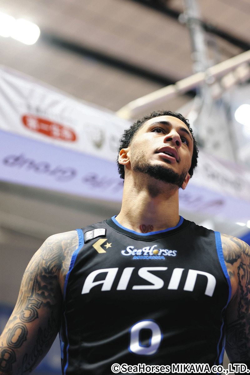 ち*す様 Bリーグシーホース三河ザックオーガストレプリカユニフォーム