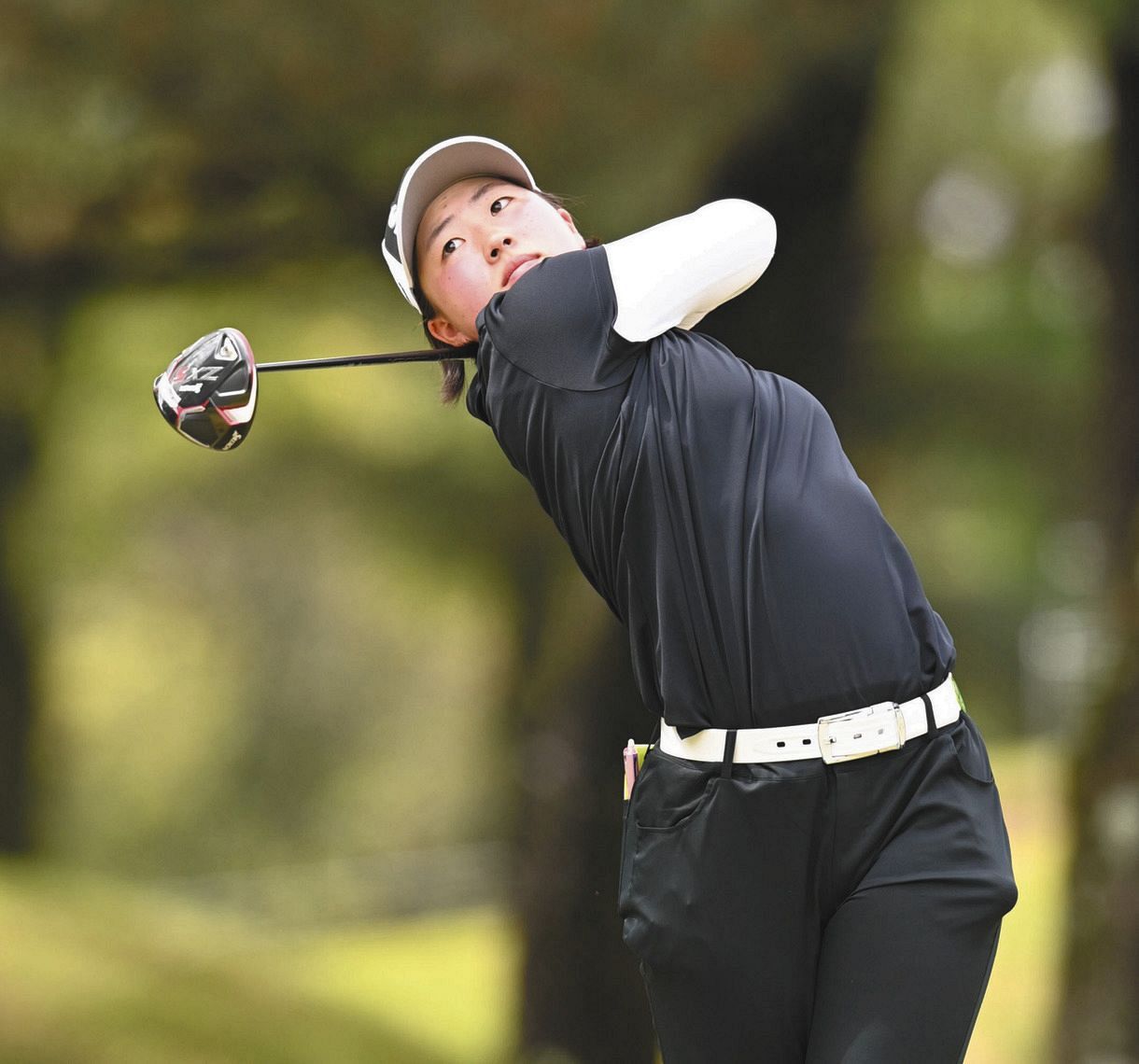 高校3年の竹田麗央 4位急浮上でv見えた はまればスコア出る おばは平瀬真由美 女子ゴルフ 中日スポーツ 東京中日スポーツ