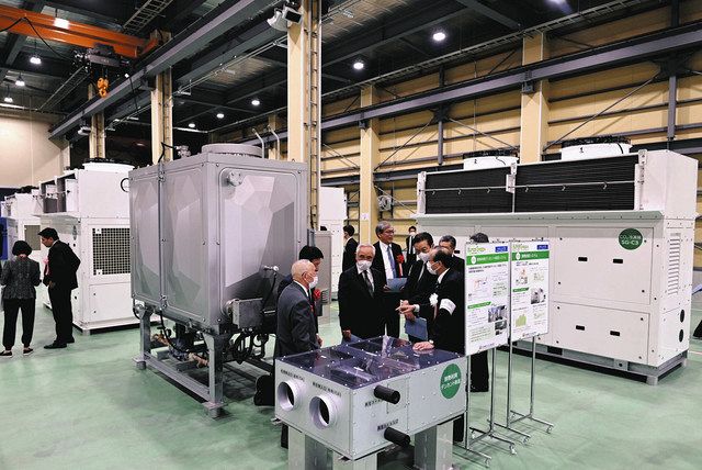 フロン不使用冷凍機を増産へ 日本熱源システム、大津の工場増築：中日