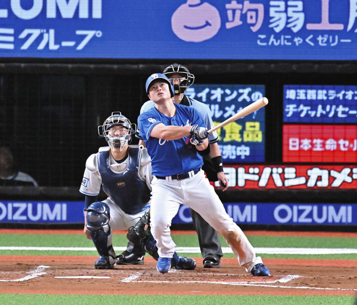 細川成也、月間MVP“御礼”6号＆先制2点打 移籍後初めて入った4番で