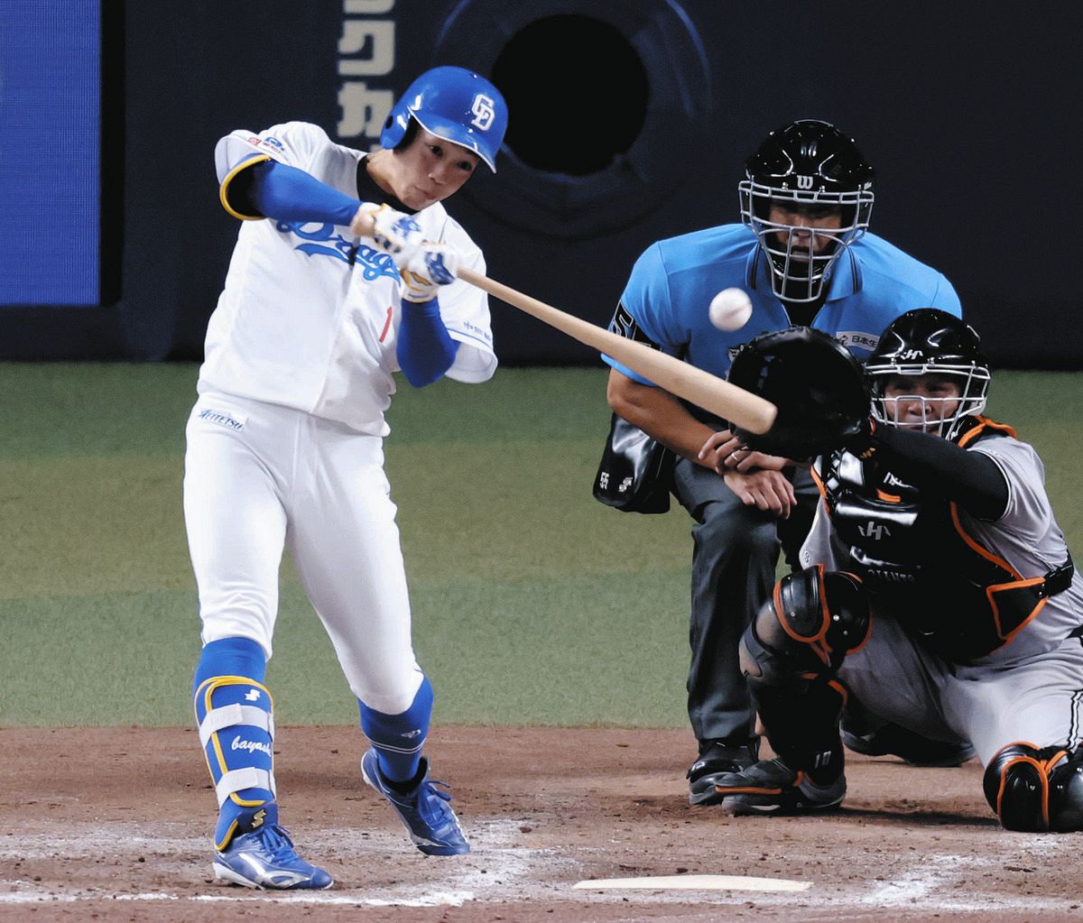 中日・岡林勇希、適時打は10打席ぶりの安打「何とかしたいです。明日