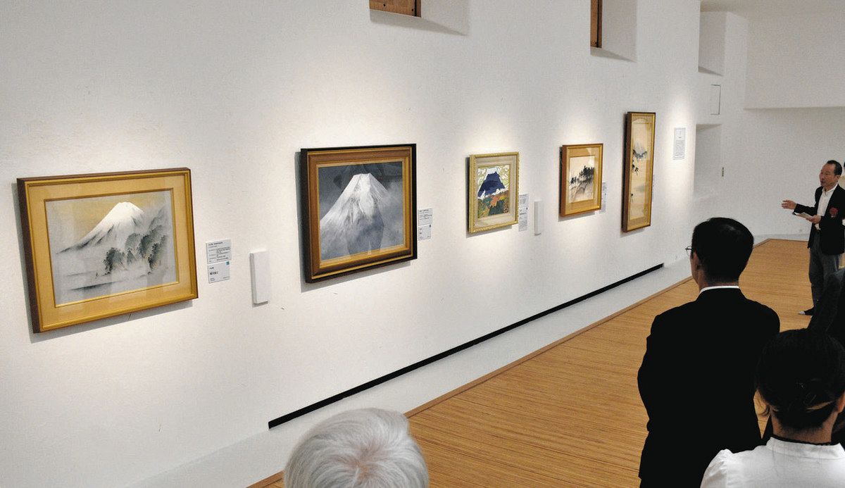 日本画家の見た風景 秋野不矩美術館で13日から特別展：中日新聞