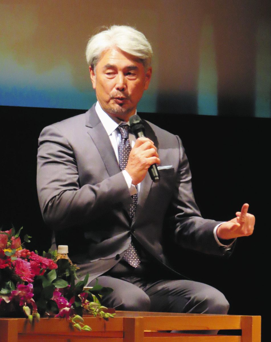 トークショーに招かれたロッテ・吉井監督