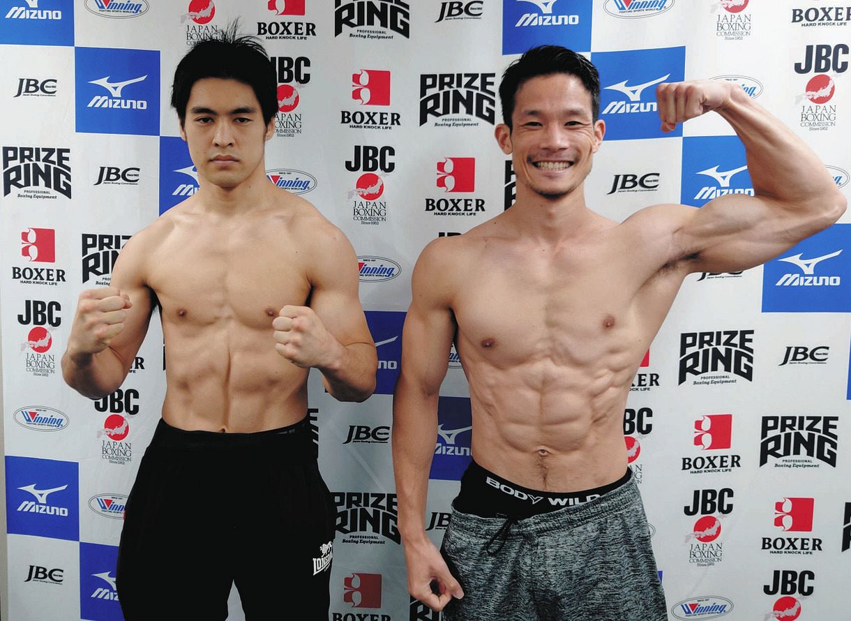 赤井英五郎が前日計量クリア 「パンチはスナップだ」父・赤井英和から助言もらう【ボクシング】:中日スポーツ・東京中日スポーツ