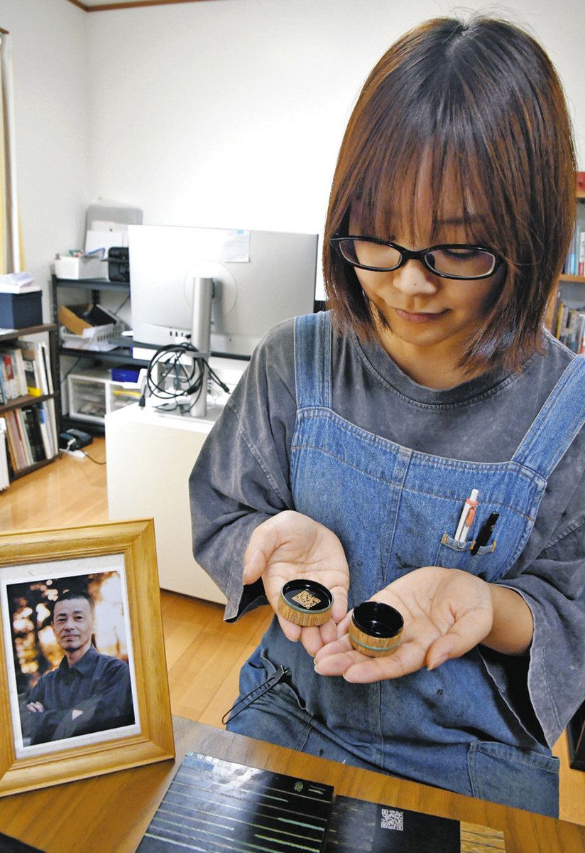 漆の可能性 挑戦継ぐ 金沢の「彦十蒔絵道」 東京で作品展 創設者の故