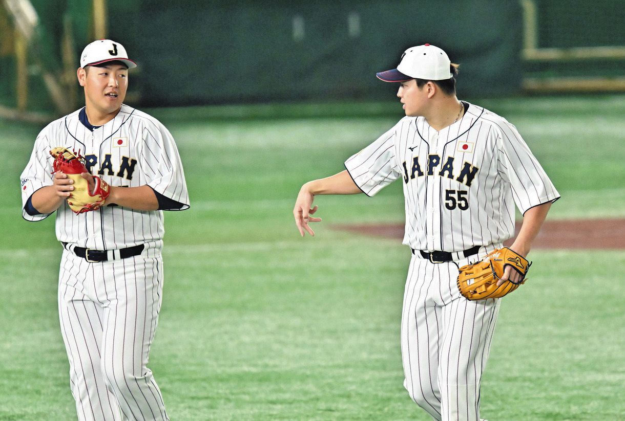 侍ジャパン】岡本和真も“村神様”の打撃練習にくぎ付け？「（どこが