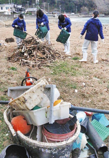 漂着ごみ実態データ化 県海浜自然センター 対策 啓発へ調査本格化 日刊県民福井web