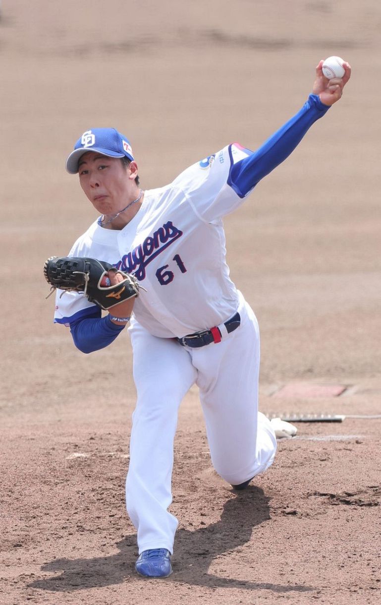 中日2軍】高橋幸佑、自己最長6イニング1失点の好投 高卒2年目
