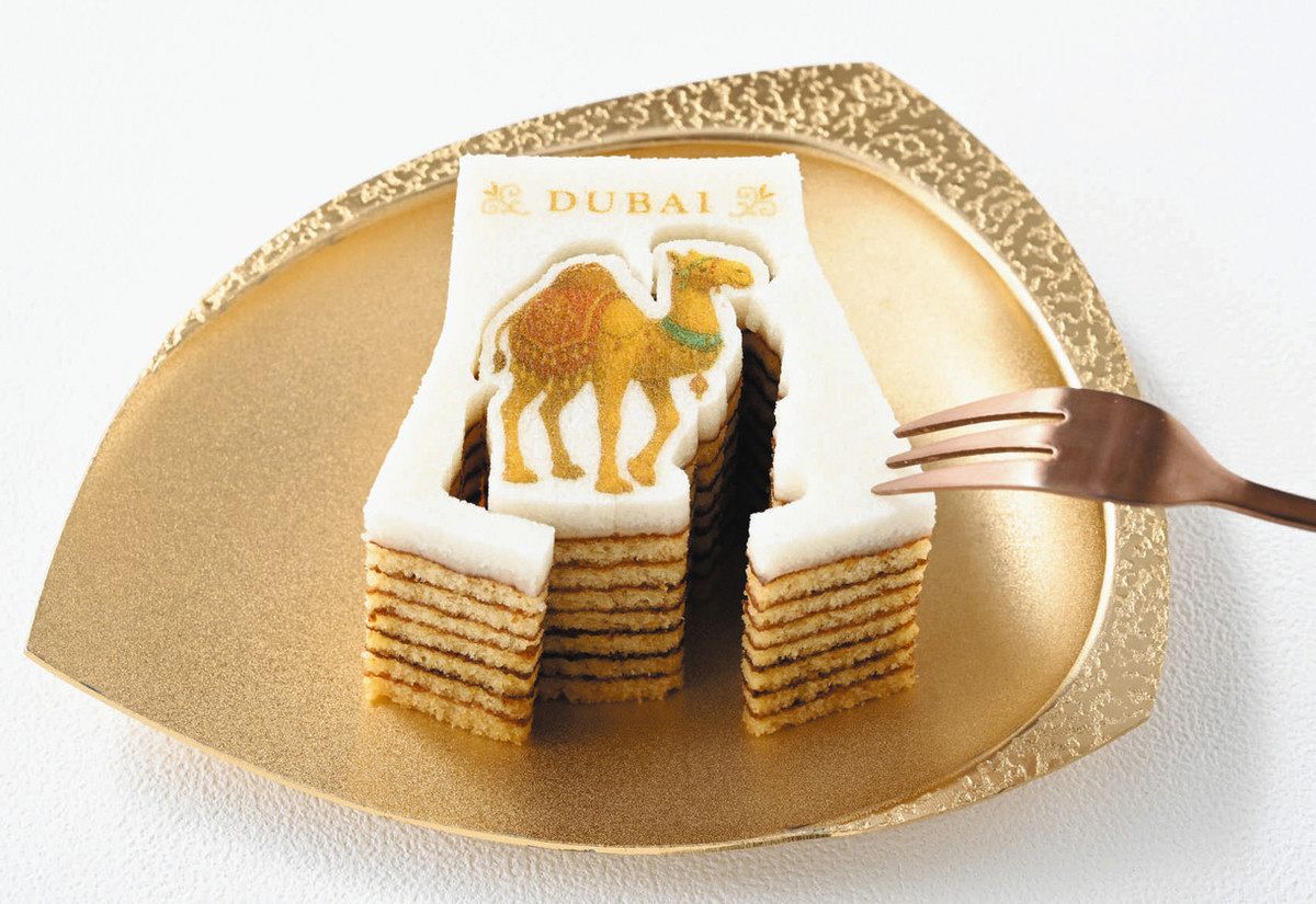 石川】ぶどうの森 中東に進出 バウム、金箔チョコ ドバイ近郊で製造