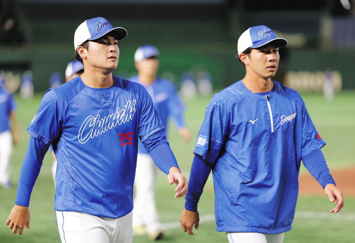 中日】石川昂弥と福永裕基を出場選手登録：中日スポーツ・東京中