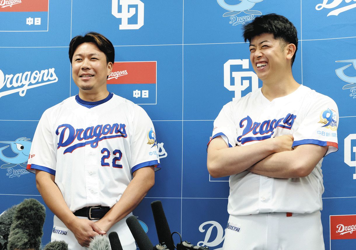 中日】大野雄大、阪神・藤川監督へ感謝「ありがたかった」「言葉を胸に