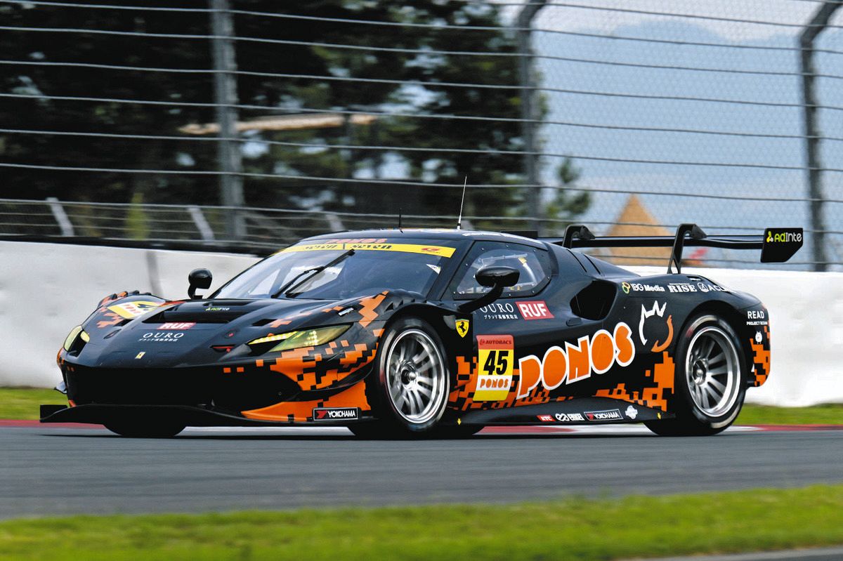 【スーパーGT300】ポノスがポールポジション、Q2アタックの川端伸太郞は今大会から加入で自身初獲得:中日スポーツ・東京中日スポーツ