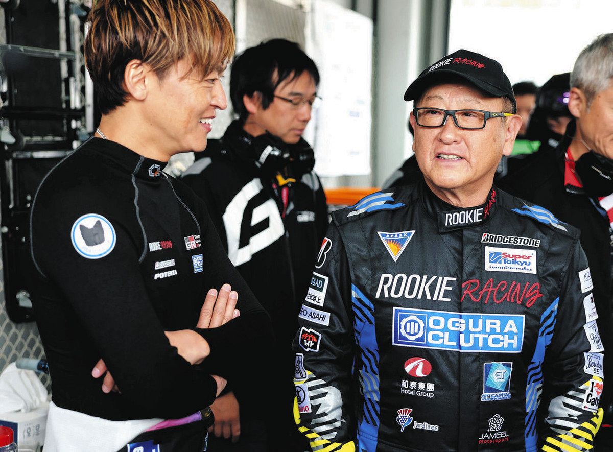 モリゾウ』こと豊田章男トヨタ会長、同僚のプロ選手から2秒落ちで周回