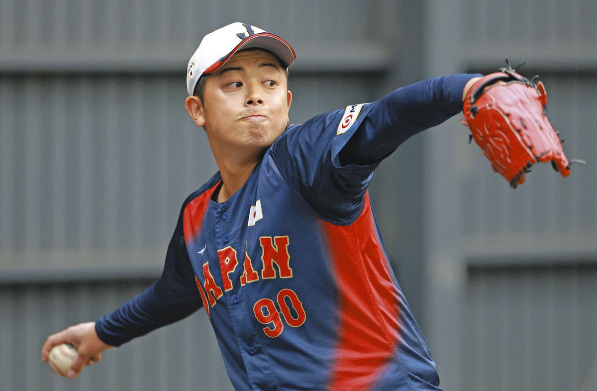 侍ジャパン】中日・松山晋也、ブルペンでフォームを緊急修正 練習試合